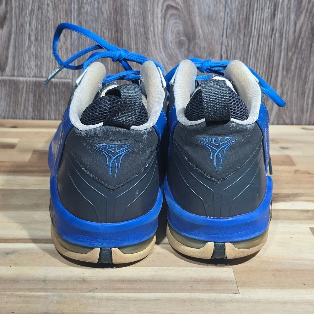 Jordan Melo M8 Anthracite White Varsity Royal 469786-018‎ Size 13 Blue Black